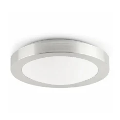 FARO BARCELONA Loftlamper > Logos loftslampe til badeværelset, Ø 35 cm, aluminium