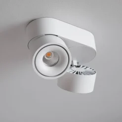 LOOM DESIGN Gang|Loftlamper > Aim LED-loftspot 2 lyskilder hvid
