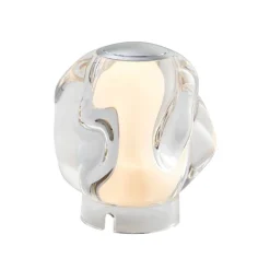 Bordlamper ^ LOOM DESIGN LED-bordlampe Ice Ball, krom, Ø 10,5 cm