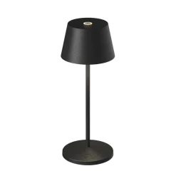 LOOM DESIGN Dekorationsbelysning|Terrassebelysning > LED genopladelig bordlampe Modi Micro, IP65, sort