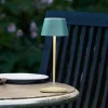 LOOM DESIGN Dekorationsbelysning > LED genopladelig bordlampe Modi Micro, IP65 grøn-grå