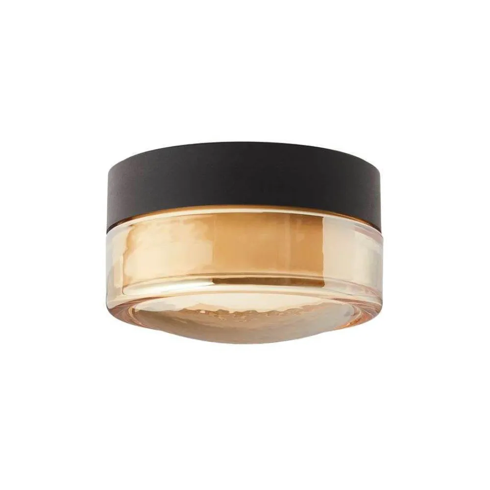 Udendørs Loftlamper ^ LOOM DESIGN LED-loftslampe Otto Convex, ravfarvet, IP65