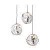 LOOM DESIGN Pendellamper > LED-pendellampe Ice Ball 3, klar, akryl