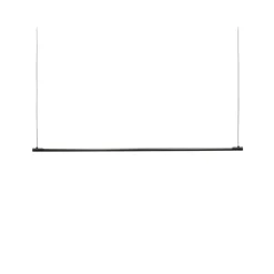 LOOM DESIGN Pendellamper|Pendellamper > LED-pendellampe Straw 150, sort, aluminium