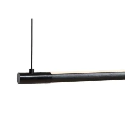 LOOM DESIGN Pendellamper|Pendellamper > LED-pendellampe Straw 150, sort, aluminium