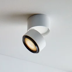 Loftlamper ^ LOOM DESIGN Ray LED-loftspot Ø9,3cm 13W hvid