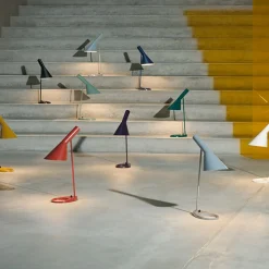 Louis Poulsen Arbejdsrum/Kontor > AJ - designer bordlampe, petrol