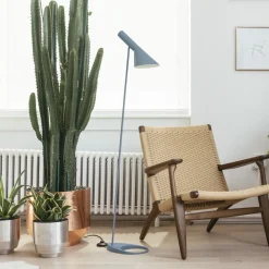 Louis Poulsen Gulvlamper > AJ design-gulvlampe blågrå