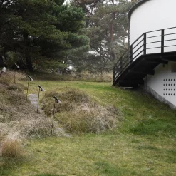 Gadebelysning ^ Louis Poulsen AJ Garden, højde 95cm, bundplade 830