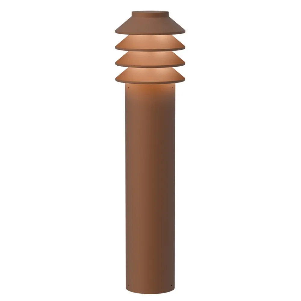 Louis Poulsen Sokkellamper > Bysted 53 fodplade corten 930