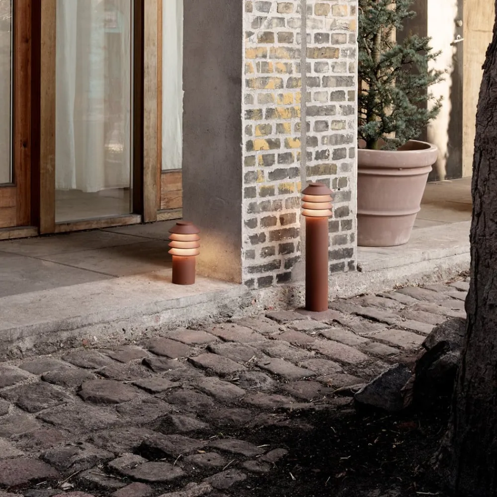 Louis Poulsen Sokkellamper > Bysted 25 Plade/Adapter corten 930