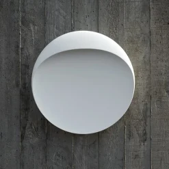 Terrassebelysning|Væglamper ^ Louis Poulsen LED-væglampe Flindt, hvid, 3.000 K, Ø 30 cm