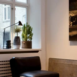 Louis Poulsen Arbejdsrum/Kontor > NJP bordlampe, fod, 3.000 K mørkegrå