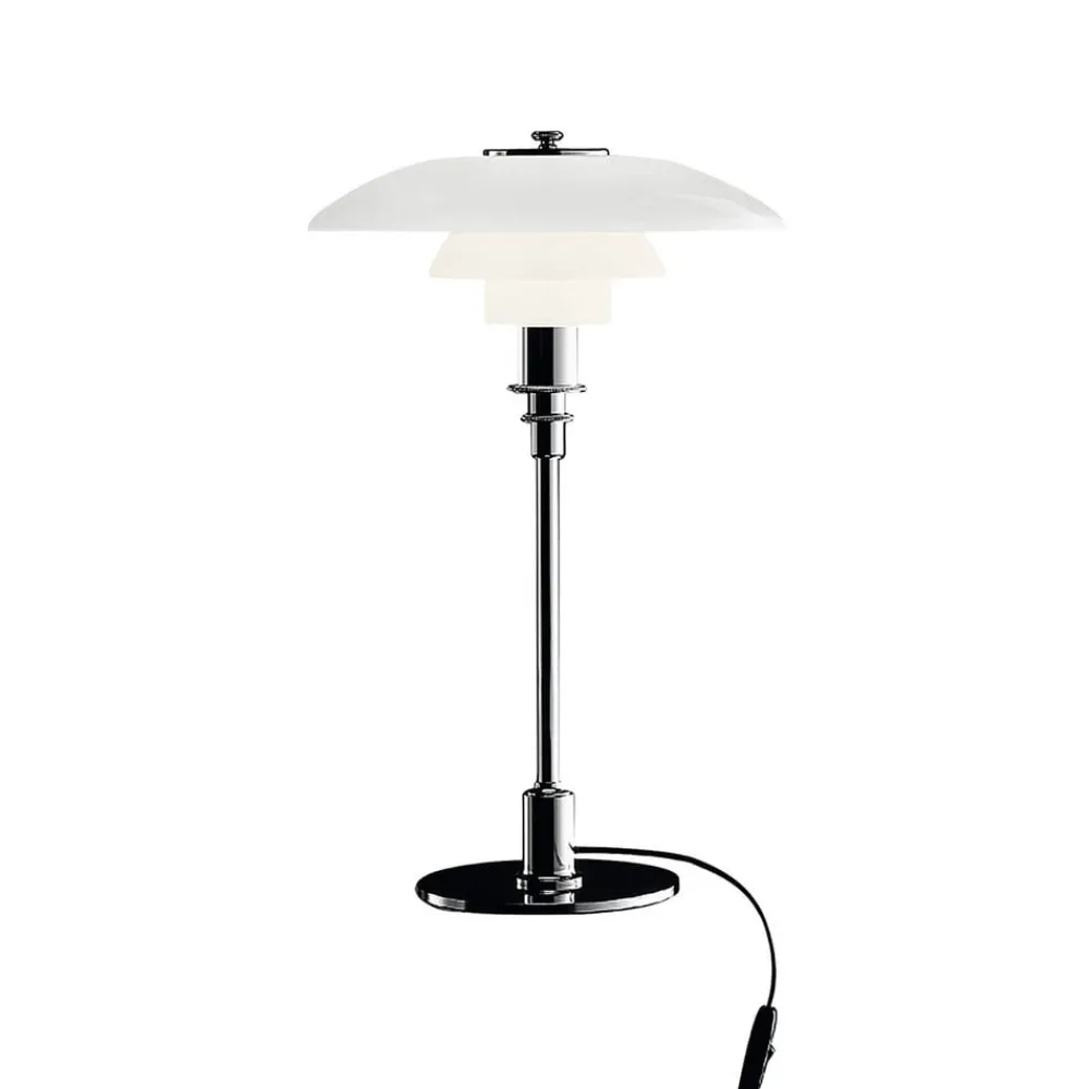 Louis Poulsen Bordlamper > PH 3/2 bordlampe, højglans forkromet