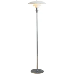 Louis Poulsen Gulvlamper|Gulvlamper > PH 3 1/2-2 1/2 gulvlampe, krom