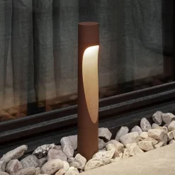 Louis Poulsen Sokkellamper > sokkellampe Flindt 930 corten 35cm base adapter