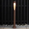 Louis Poulsen Gadebelysning > vejlampe Flindt, 930, corten 70 cm base 24 V