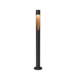Louis Poulsen Gadebelysning > vejlampe Flindt, 940 sort 70 cm fod 24 V
