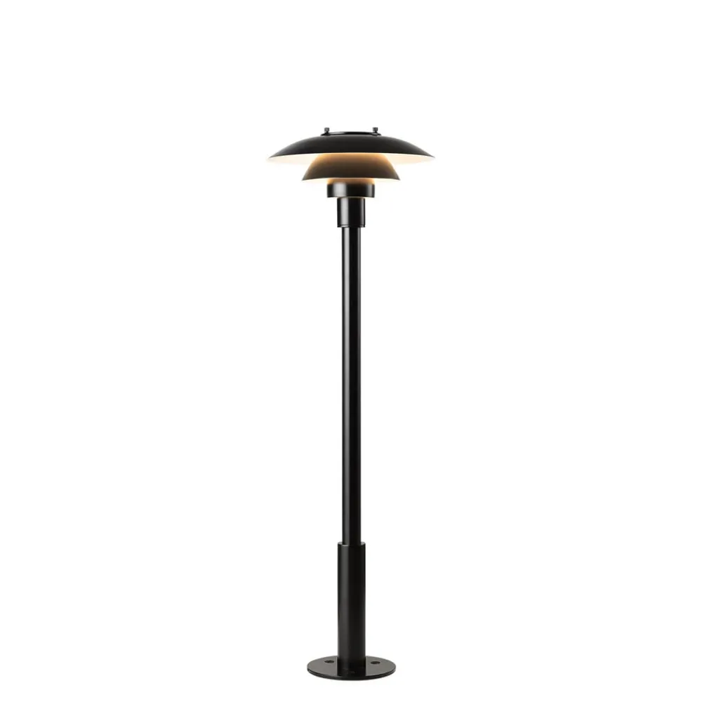 Louis Poulsen Gadebelysning > vejlampe PH 3-2 1/2, sort, 91 cm stål