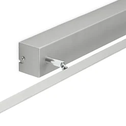 Gang|Væglamper ^ Lucande Alexis LED-gallerilampe 118 cm, mat nikkel