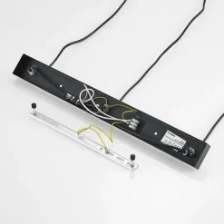 Pendellamper ^ Lucande Amielle pendellampe, 3 lyskilder, sort