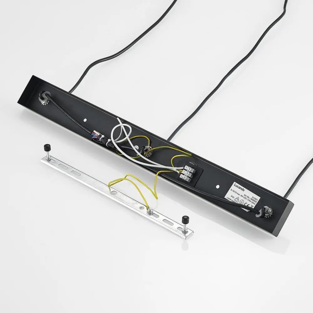 Pendellamper ^ Lucande Amielle pendellampe, 3 lyskilder, sort