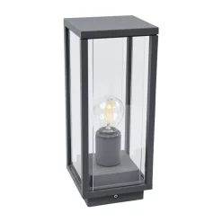 Lucande Terrassebelysning|Sokkellamper > Annalea sokkellampe, 35 cm, antracit, IP54