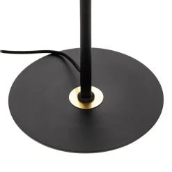 Lucande Gulvlamper > Aparas gulvlampe, bladlook, sort-guld