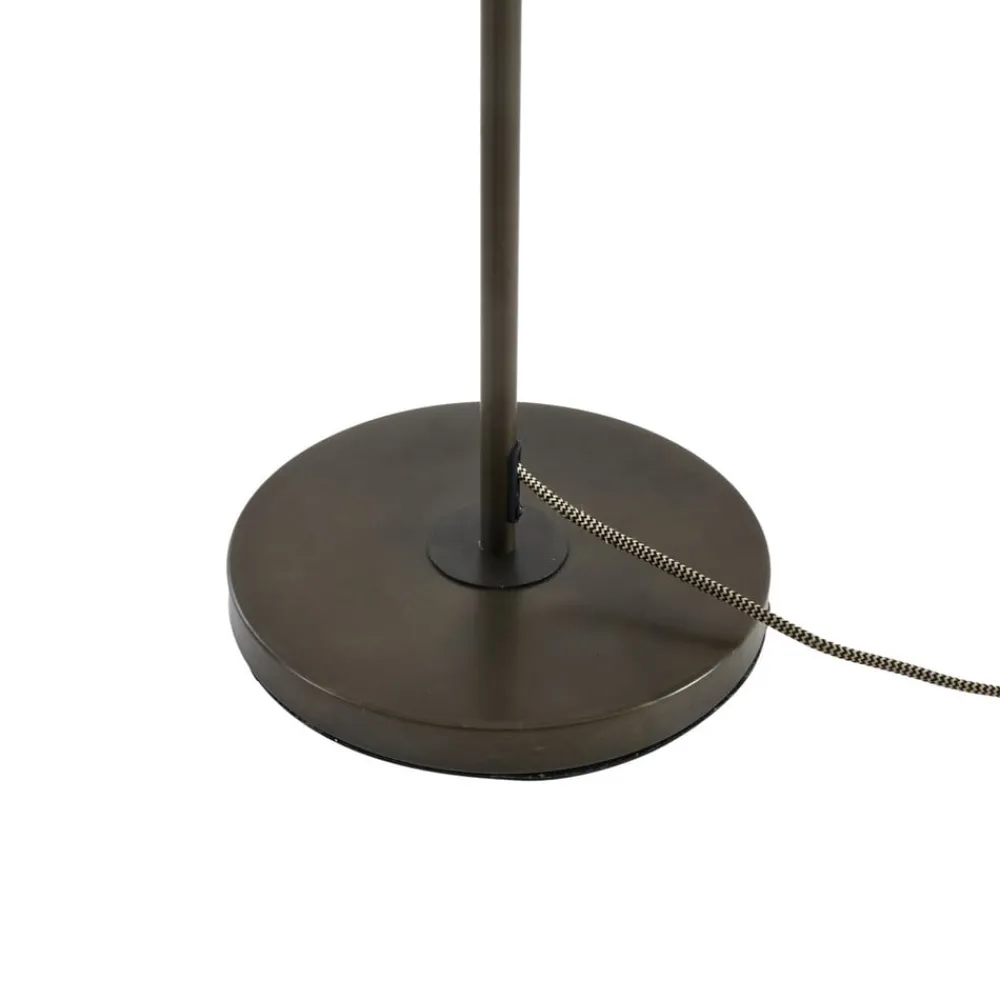 Lindby Gulvlamper|Gulvlamper > Lucande Arinthea gulvlampe, 2-lys, sort, stål, E14