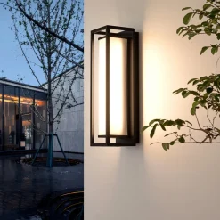 Lucande Terrassebelysning|Væglamper > Banetti udendørs LED-væglampe, 50 cm