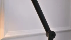 Arbejdsrum/Kontor|Bordlamper ^ Lucande bordlampe Silka, sort, metal, 93,5 cm høj