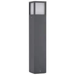 Lucande Terrassebelysning|Gadebelysning > Dewari vejlampe, E27, 65 cm, mørkegrå, IP54