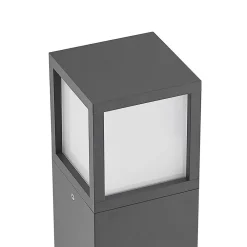 Lucande Terrassebelysning|Gadebelysning > Dewari vejlampe, E27, 65 cm, mørkegrå, IP54