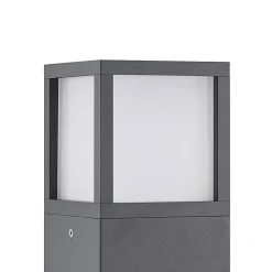 Lucande Terrassebelysning|Gadebelysning > Dewari vejlampe, E27, 65 cm, mørkegrå, IP54