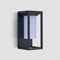 Solcellelamper ^ Lucande Eliel LED-solcellevæglampe
