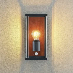 Lucande Væglampe Med Sensor|Væglamper > Elwin væglampe, 1 lyskilde, sensor