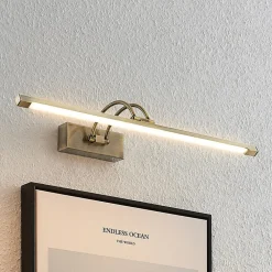 Lucande Gang|Pendellamper > Felena LED-gallerilampe, antik messing