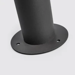 Gadebelysning Med Sensor|Terrassebelysning ^ Lucande Fenia LED-vejlampe, 60 cm, sensor, IP54, antracit