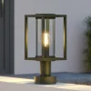 Terrassebelysning|Sokkellamper ^ Lucande Ferda sokkellampe, 37 cm, antracit, IP44