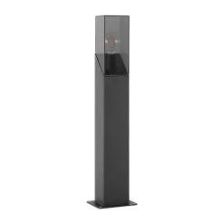 Lucande Terrassebelysning > Fiola sokkellampe, 60 cm, antracit, IP54
