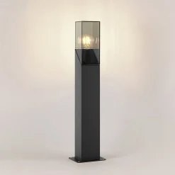 Lucande Terrassebelysning > Fiola sokkellampe, 60 cm, antracit, IP54
