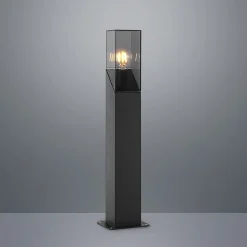 Lucande Terrassebelysning > Fiola sokkellampe, 60 cm, antracit, IP54