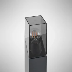 Lucande Terrassebelysning > Fiola sokkellampe, 60 cm, antracit, IP54