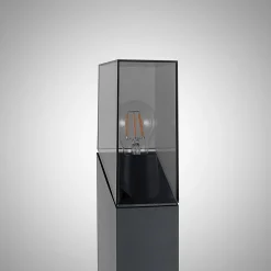 Lucande Terrassebelysning > Fiola sokkellampe, 60 cm, antracit, IP54