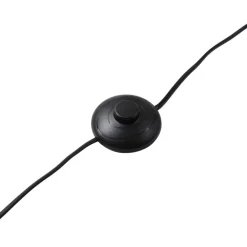Lucande Gulvlamper|Gulvlamper > gulvlampe Amona, sort, tekstil, 150 cm, trefod