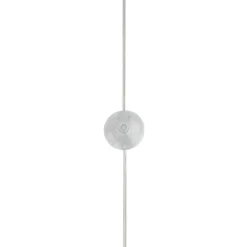 Lucande Gulvlamper > Gulvlampe Diborah, røggrå, glas, 150 cm, G9