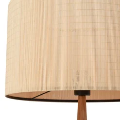 Lucande Gang|Gulvlamper > gulvlampe Fabrena, naturfarvet, bambus, højde 138 cm