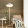 Lucande Gang|Gulvlamper > gulvlampe Kellina, 151 cm, hvid, metal, E27