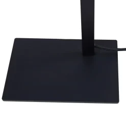 Lucande Gulvlamper|Gulvlamper > gulvlampe Lysias, sort, metal, højde 143,2 cm