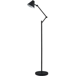Lucande Gang|Pendellamper > gulvlampe Phina, sort/hvid, justerbar, E27